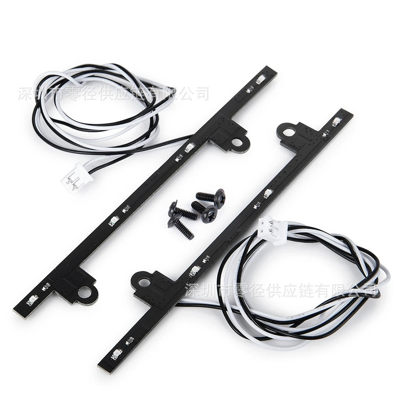 Led Side Light Spotlight Car Decoration Parts for 1/14 Tamiya Remote Control Truck Trailer Dumper 770S 6×4