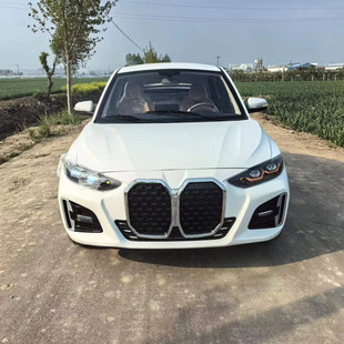 山東廠家新能源電動四輪車新款X9成人代步車油電兩用汽車小老頭