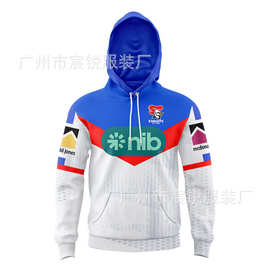 Rugby Jersey2023骑士客场儿童运动外套欧美儿童连帽上衣一件代发