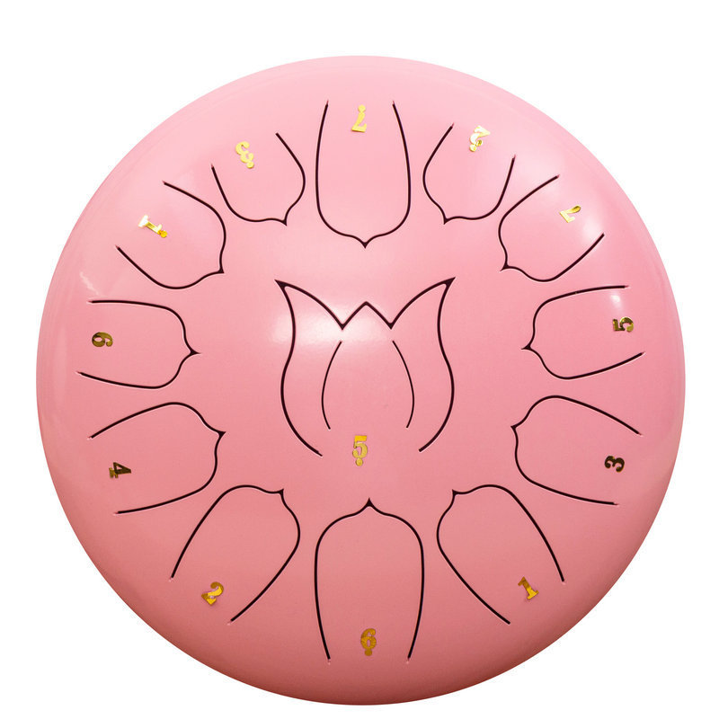 Comercio exterior transfronterizo tambor etéreo 6 / 8 / 10 / 12 pulgadas 15 tonos tambor de niños olvidar tambor de preocupación tambor de disco adulto tambor etéreo