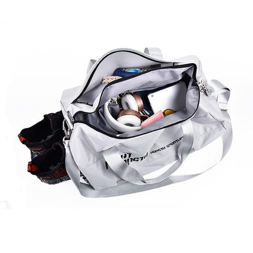 Wet and dry separation sports and fitness bags, short-distance portable travel bags, large-capacity luggage bags, cross-body bags, one-piece drop shipping