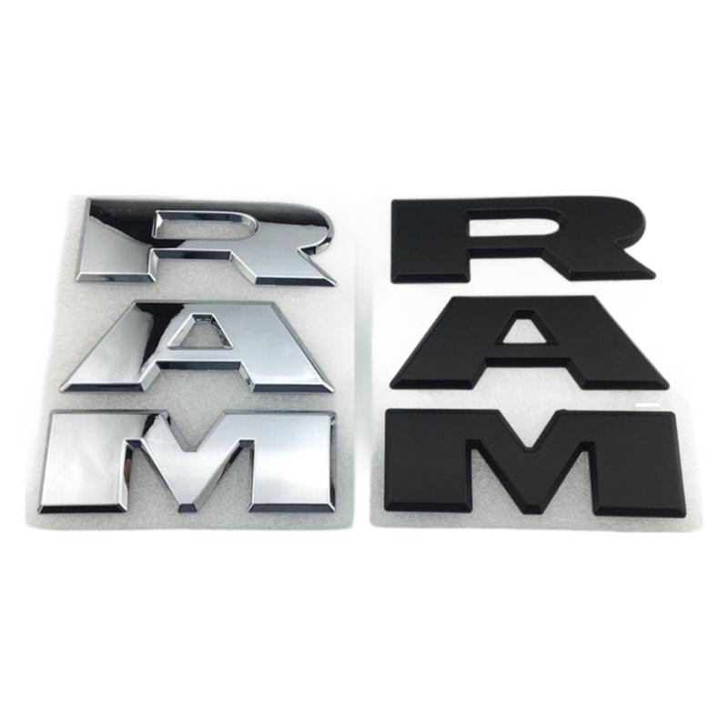 新款RAM中网标适用道奇RAM 1500中网车标公羊皮卡贴标ABS车身|undefined