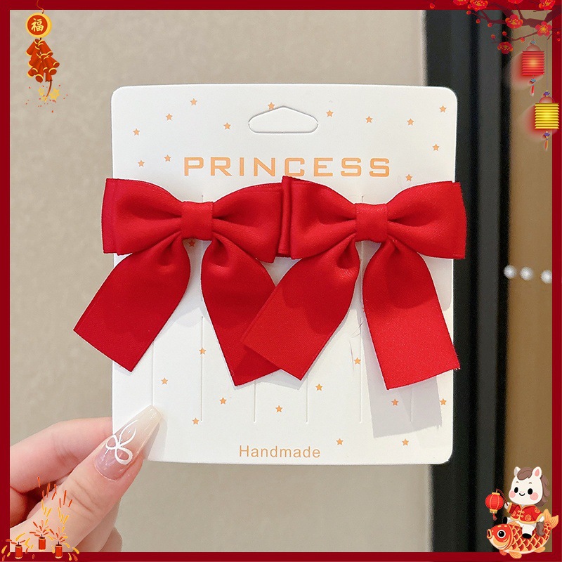 Horquilla Infantil con Borlas Chinas Hecha a Mano para Año Nuevo y Hanfu