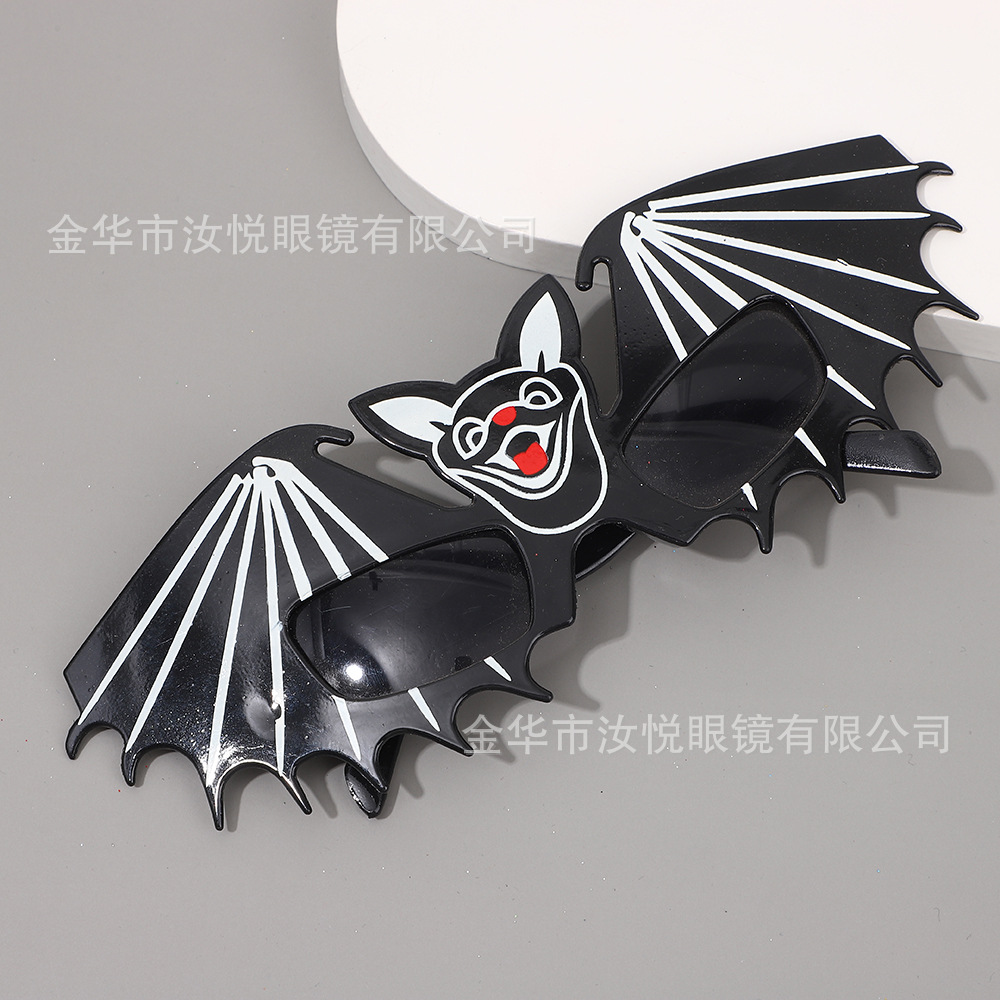 万圣节骷髅头蝙蝠南瓜眼镜 (6)