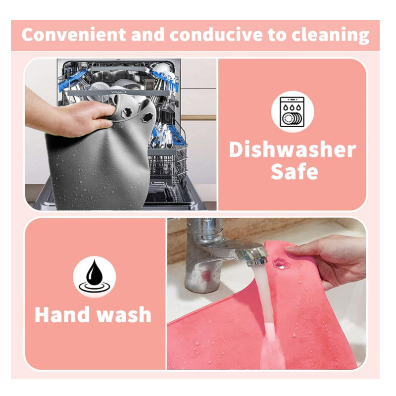 Amazon silicone cocción lenta bolsa antideslizante a prueba de fugas revestimiento de cocción lenta es adecuado para 6 ~ 8QT silicone cocción lenta bolsa de cocción lenta