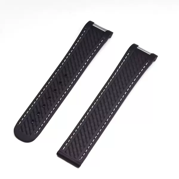 20mm High-Quality Curved Replacement Omega Tpu Watch Strap