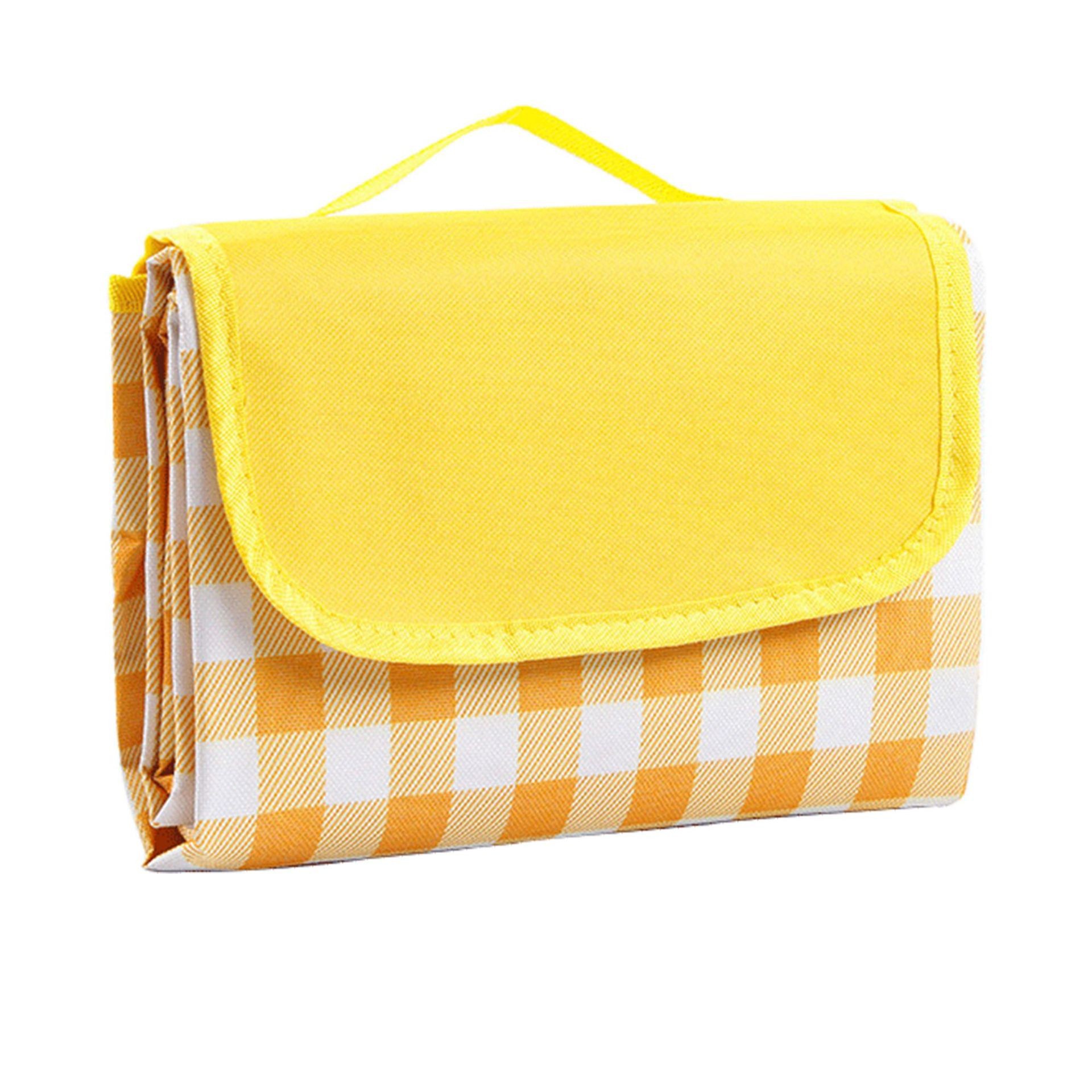 노랑 200cm * 200cm 방수 피크닉 매트