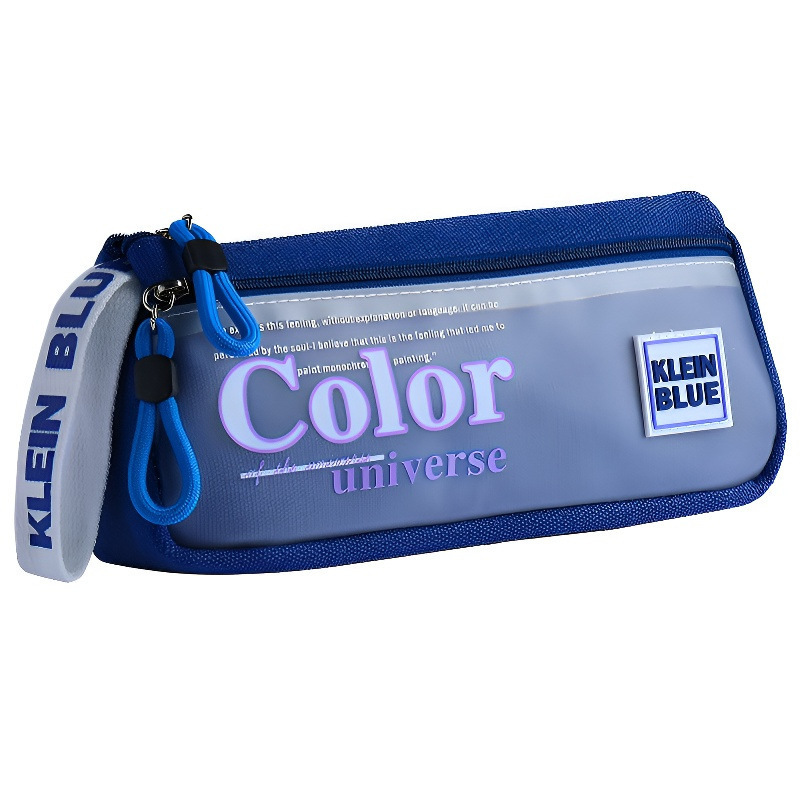 Bolsa de lápiz multifuncional estratificada bolsa de almacenamiento de papelería caja de lápiz de lona impermeable bolsa de lápiz para estudiantes de secundaria primaria bolsas de lápiz para hombres y mujeres