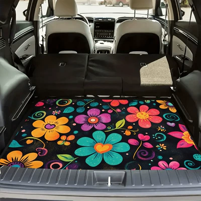 Universal Floor Mat, Water-Absorbent Storage | Avtomobil döşəmə paspasları - 0226detm-car-16-75100cm-crystal-velvet-dot-plastic-bottom