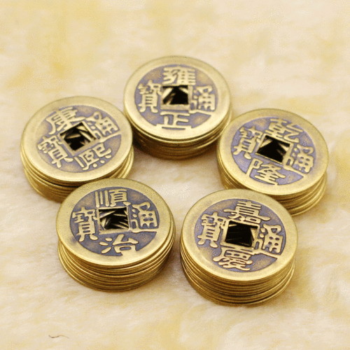 Brass Copper Coins Five Emperors Coins Antique Coins Copper Coins Wholesale Metal Crafts Accessories Accessories Real Copper Five Emperors Coins