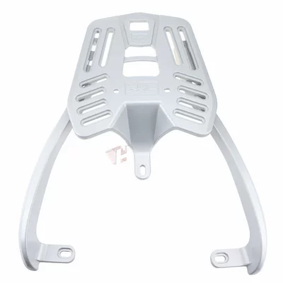 Electric vehicle rear rack adjustment, trunk support bracket, rear trunk rack, enlarged new model, extended trunk rack modification parts (Other Electric Vehicle Accessories) - no-5-adjustable-rear-racksilver-gray-aluminum