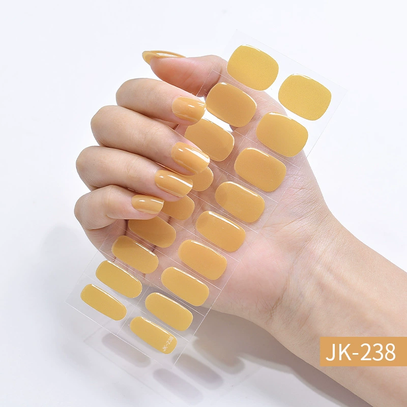 Набор для ногтей XT Gel с наклейками, искусственные ногти и лак для ногтей