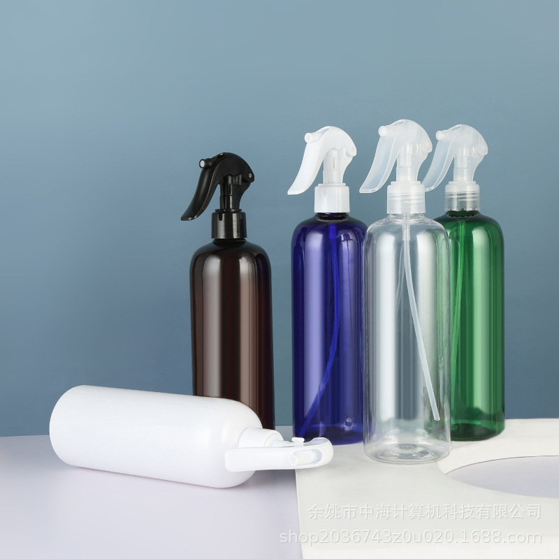 500ml Round Shoulder Small Mouse-Shaped Spray Bottle, Hand-Operated Disinfectant Cleaning Bottle, Plastic Small Spray Bottle 9