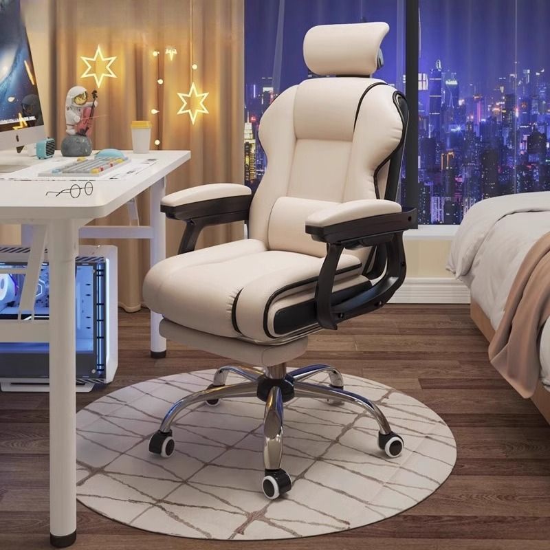 Home Computer Chair, Gaming Chair, Comfortable for Long Sitting, Office Sofa Chair, Backrest Chair, Live Streaming Adjustable Swivel Chair, Ergonomic Dormitory Chair