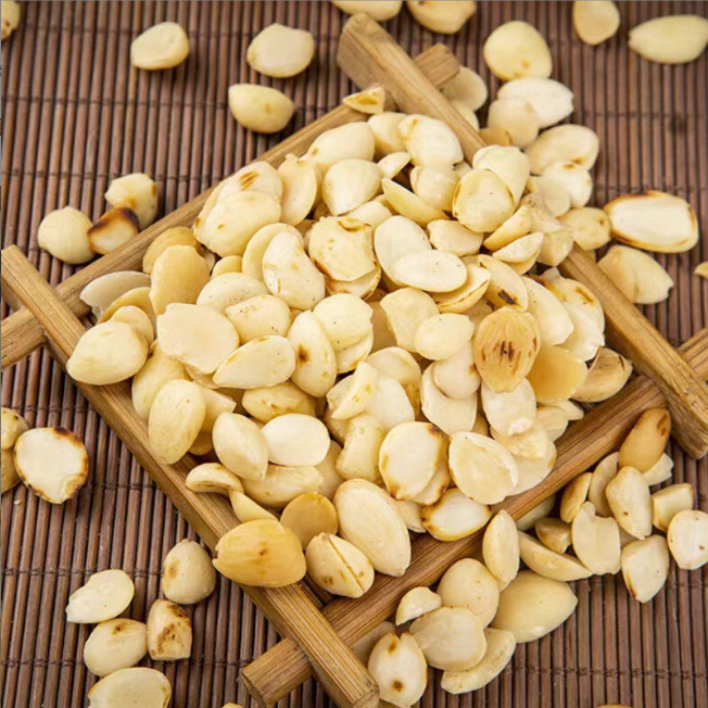 Stir-Fried Apricot Kernel Xing Ren 100g Pack Skinless Roasted Kernels for Tea Soup and Culinary Use quality and texture