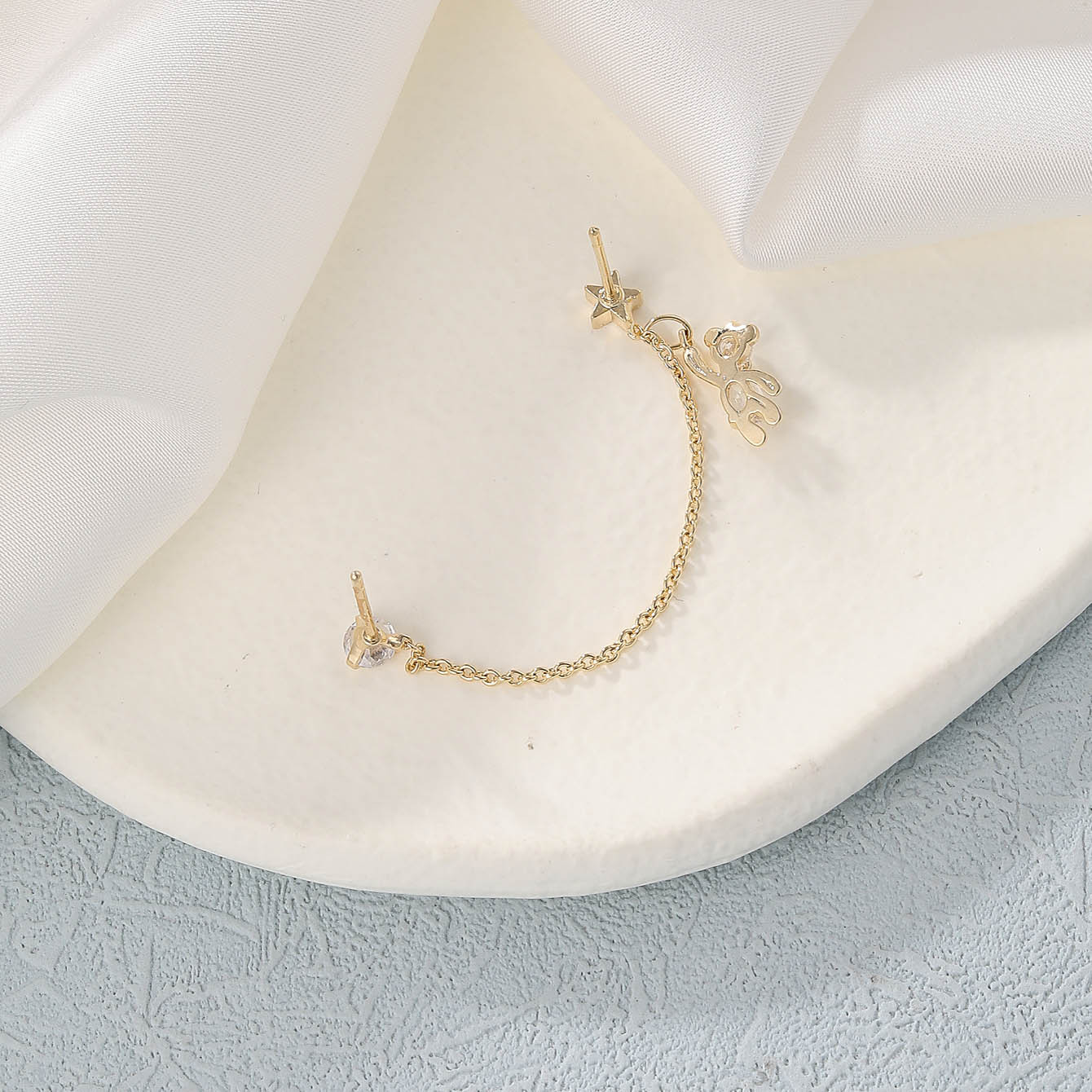 Men's Titanium Stud And Hoop Earrings Hypoallergenic Set_voghion.com