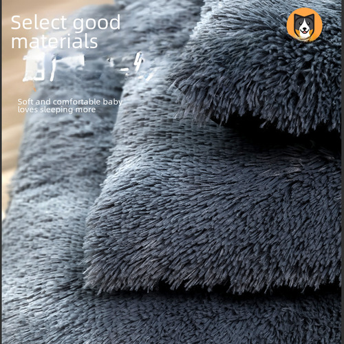 Pet mat, dog mat, long plush winter warm sleep pet mat, dog bed, comfortable cat nest, dog nest, pet supplies