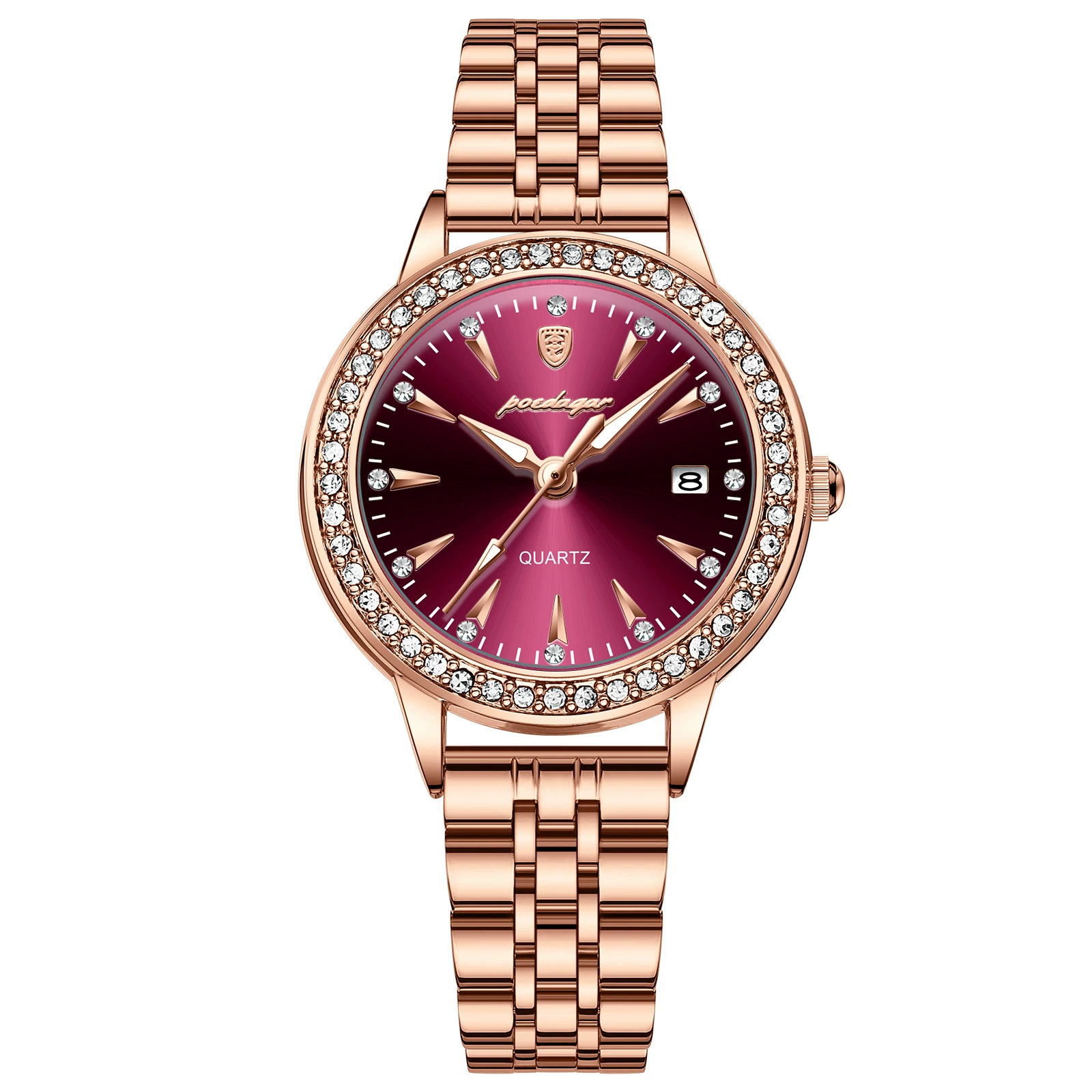 Ultra thin fashionable waterproof quartz watch, Switzerland