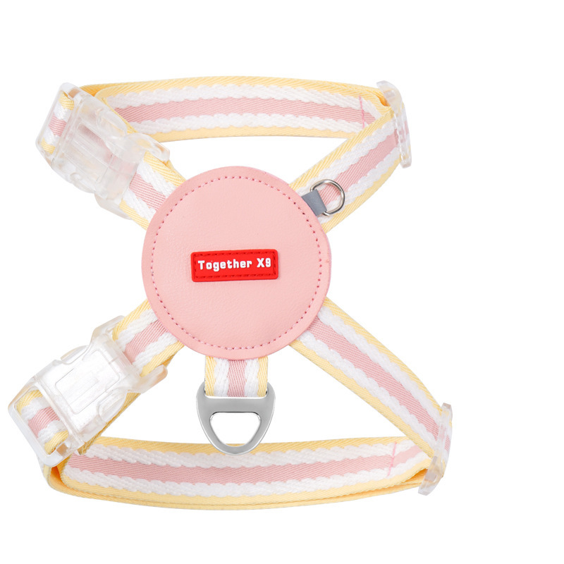 Nueva correa para el pecho para mascotas tipo chaleco correa para gatos cuerda al por mayor cuerda de tracción reflectante para gatos cuerda de tracción para mascotas
