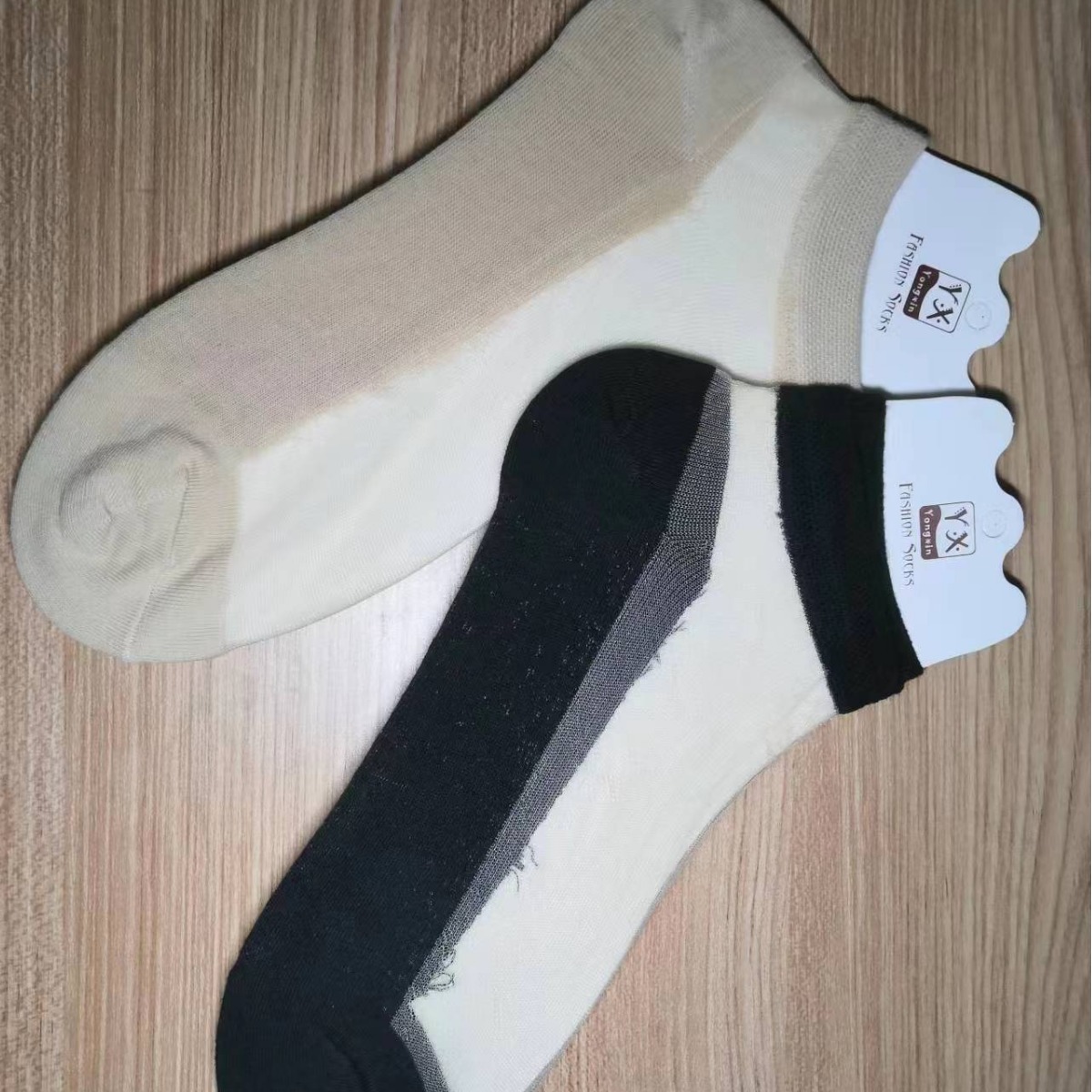 Liaoyuan Yongxin Brand Summer Women's Thin Low-Rise Crystal Surface Breathable Cotton Bottom Boat Socks, Fashionable, Sweat-Absorbent, Odor-Resistant, and Comfortable