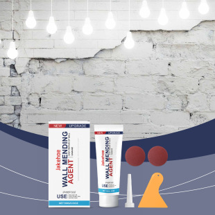 Jakehoe Wall Repair Agent Household White Wall Stain Graffiti Renovation Wall Paint Peeling Crack Repair Agent