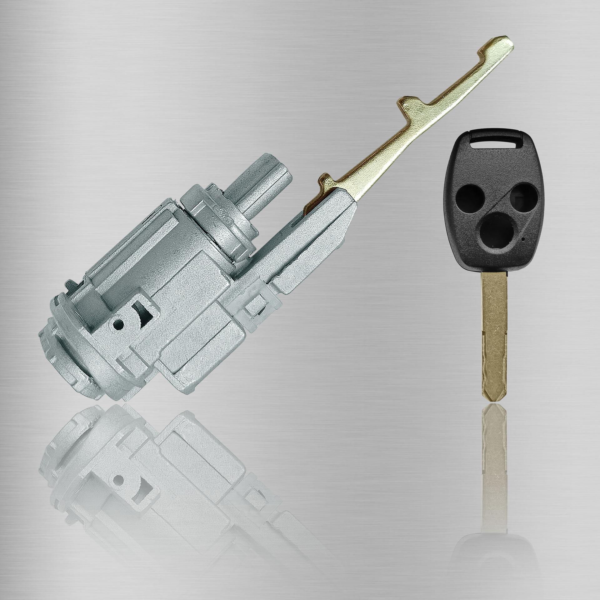 Aplicable a Honda encendido bloqueo 3 llaves CRV Accord Fit Civic Odyssey encendido bloqueo 1 llave