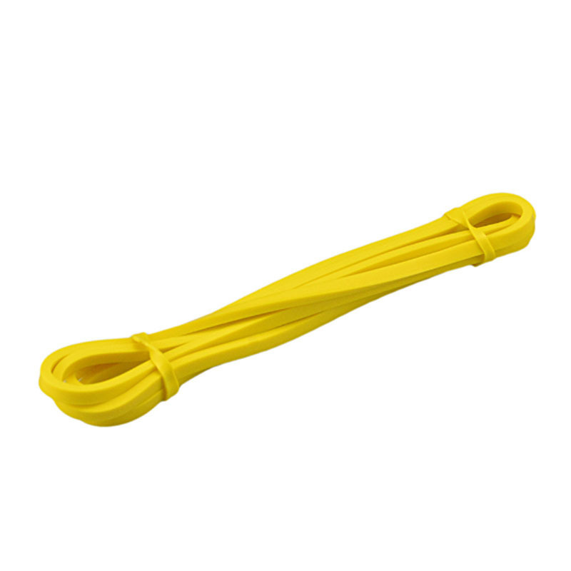 Banda elástica de látex para entrenamiento de fuerza, banda de fitness, banda de resistencia para yoga, banda de resistencia para rehabilitación, banda de goma plana para estiramiento.