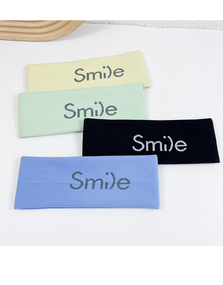 Women's Simple Style Classic Style Letter Polyester Embroidery Hair Band display picture 1