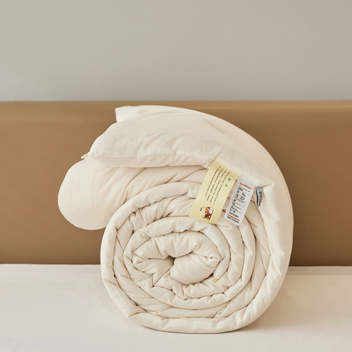 Autumn/Winter A-Grade Baby & Maternity Soybean Filled Winter Blanket Thick Blanket Core Double Dormitory Spring/Autumn Bedding Set