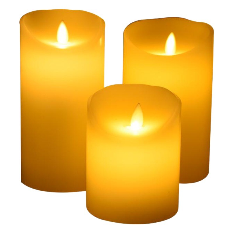 LED luz de vela electrónica swing sacudiendo simulación parafina falsa vela Bar Restaurante La boda iluminación plomo