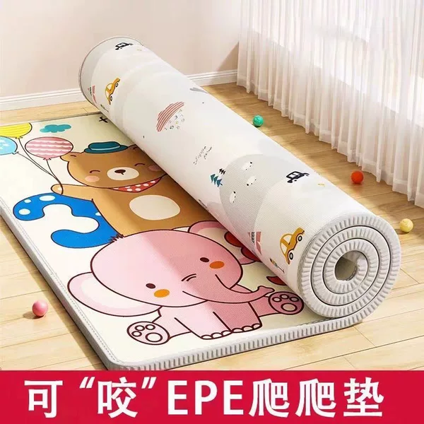 Baby Crawling Mat Bedroom Thickeneded Crawling Mat Whole Household Foam Floor Mat Kidsren's Game Mat Roll Epe