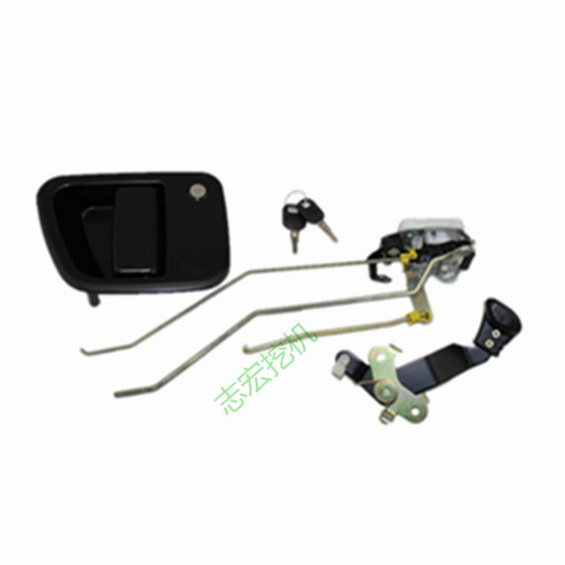 挖掘机配件 住友SH20/210/265-5/A5挖机 驾驶室门锁总成 内外把手