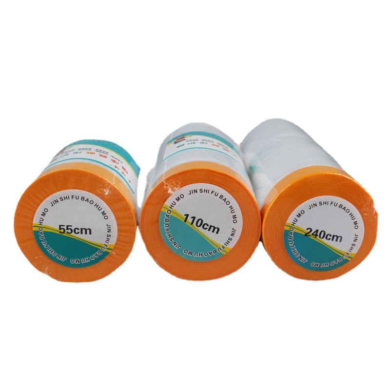 Película protectora decorativa, película gruesa a prueba de polvo, película protectora de plástico desechable, película transparente a prueba de polvo, película protectora de PE