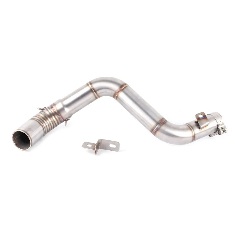 Suitable for Ktm Duke 125 250 200 390 2012-2016 Stainless Steel Mid-Section Exhaust Pipe