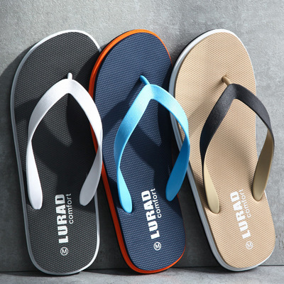 男士个性人字拖夏季防滑时尚凉拖夹脚拖鞋男潮流欧美沙滩鞋批发|ru