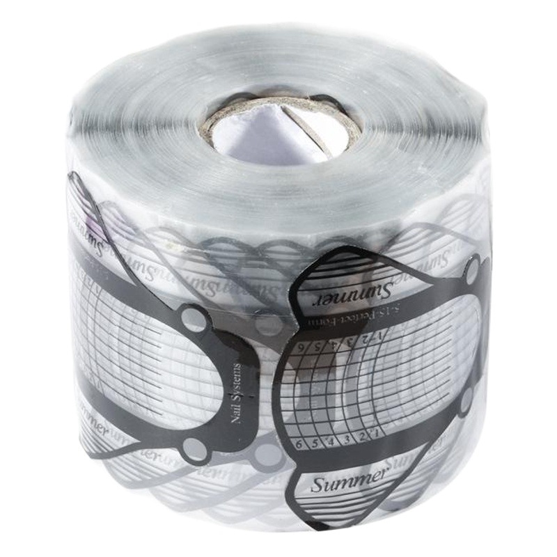 Suministro transfronterizo de uñas de PVC titular de papel de cristal de extensión de uñas titular de papel negro mosca avión titular de papel herramientas de uñas