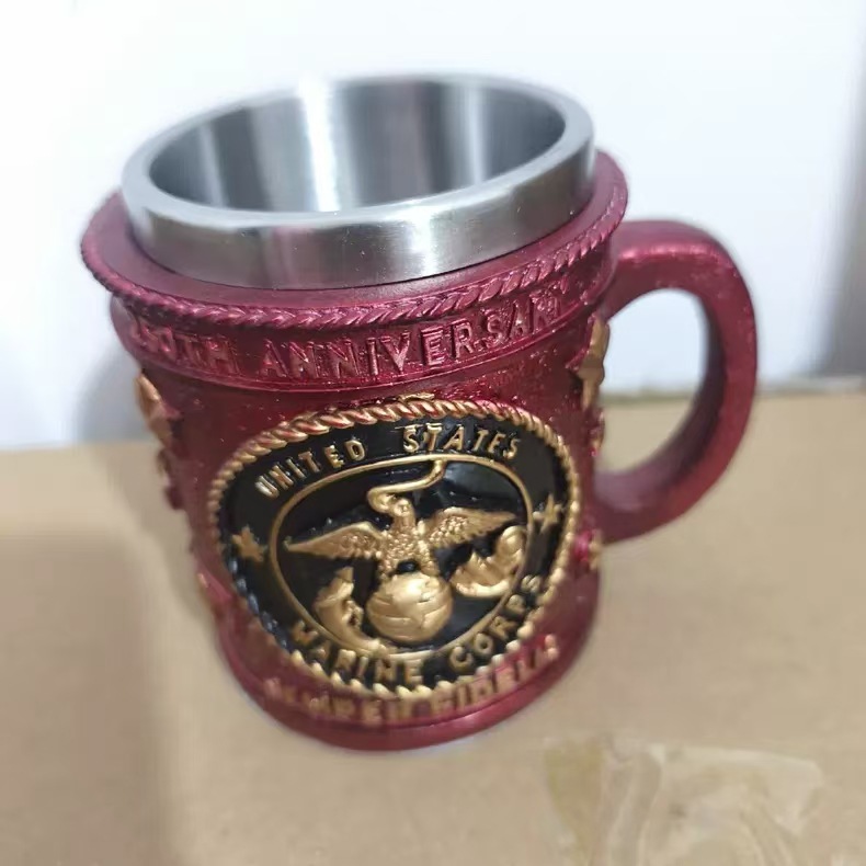 Estilo explosivo transfronterizo Cthulhu-Inspired Pirate Tankard Taza de pulpo Decoración de bar