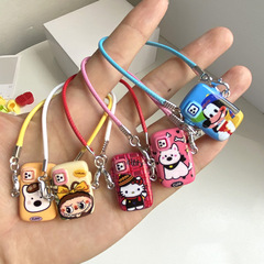 ドールハウスドールハウスミニペンダントモデルベビー服小さな携帯電話ケースぶら下げネックアクセサリー diy 樹脂ジュエリーアクセサリー