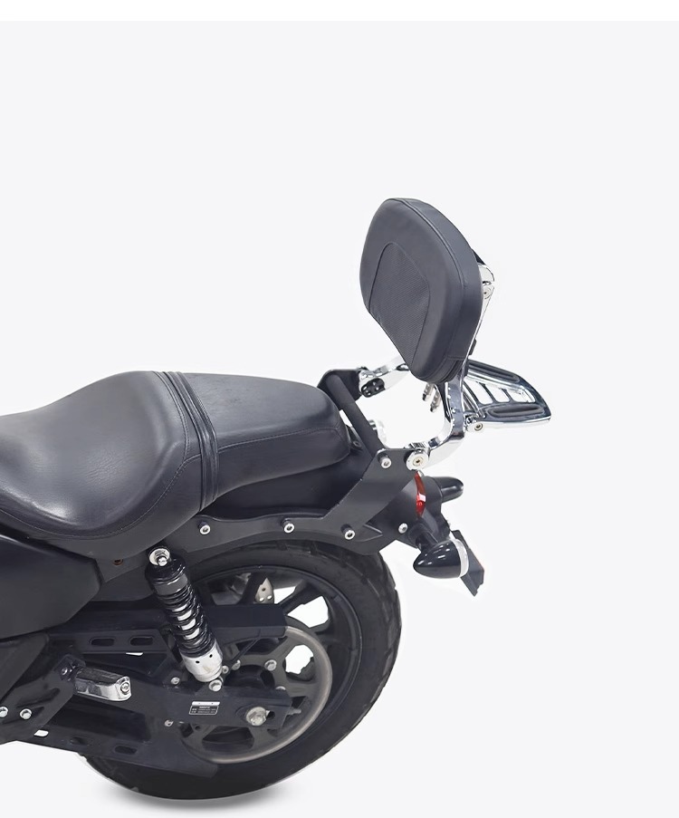 Muscle car Wolf applicable Yi riding V8 multi-function folding backrest adjustable backrest modified tail shelf tail