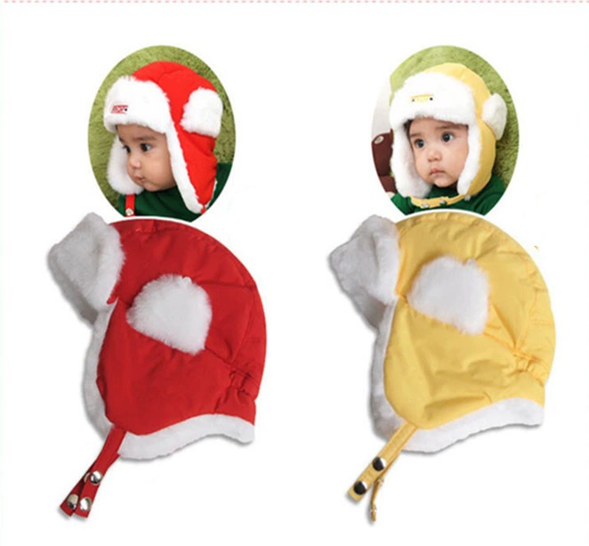 Новая осенне-зимняя детская вязаная шапка, детская шапка, пуловер, шапка для защиты ушей