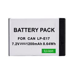 Factory Wholesale LP-E17 Battery Compatible with Canon Cameras EOS 750D 760D 800D 850D M6