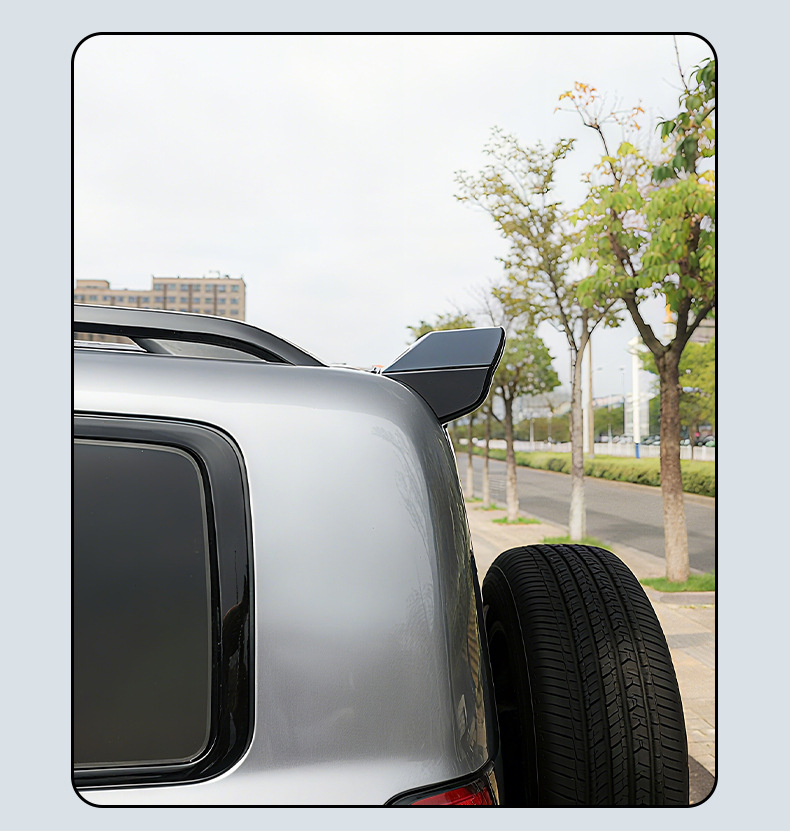 Equation Leopard 5 Special Mc Tail Spoiler Roof Spoiler Wing Modification Car Exterior Decoration Sticker No Drilling Required