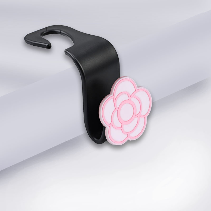 Meiyesi suministros de decoración de automóviles silla trasera gancho de coche celebridad de Internet hermoso gancho de dibujos animados suministros de la serie de almacenamiento