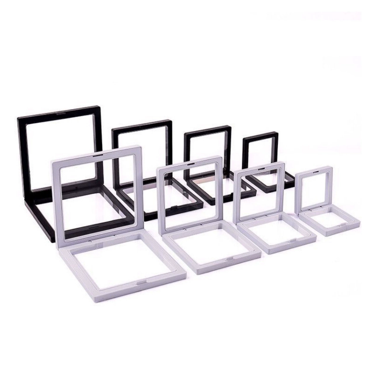 Transparent storage system, stand, jewelry, ring, bracelet, gift box