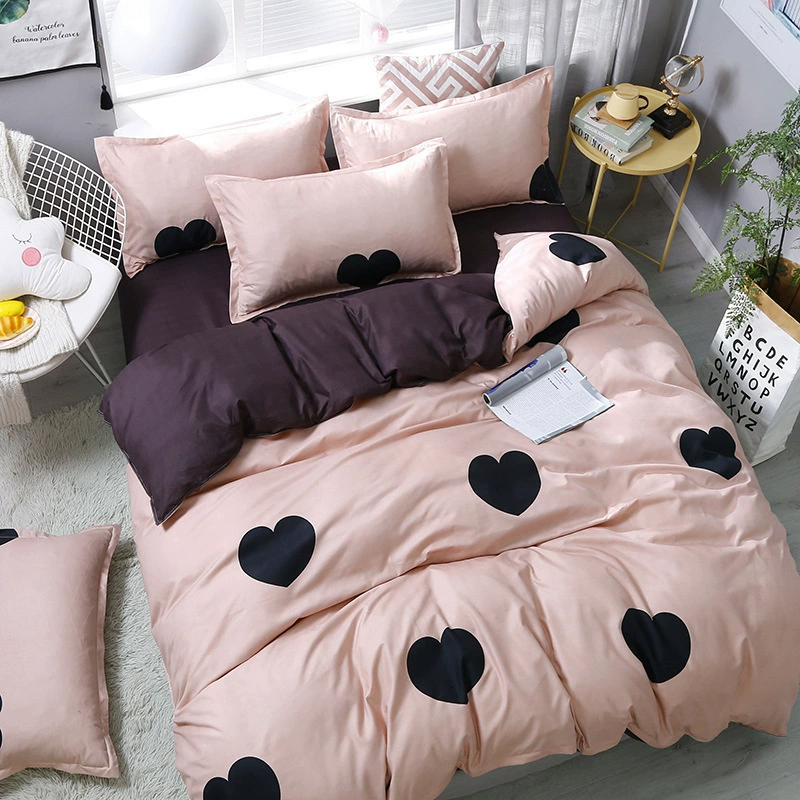 Duvet Cover Bedding Set, 4-piece Winter Bedspread Set, Multiple Patterns, Various Sizes