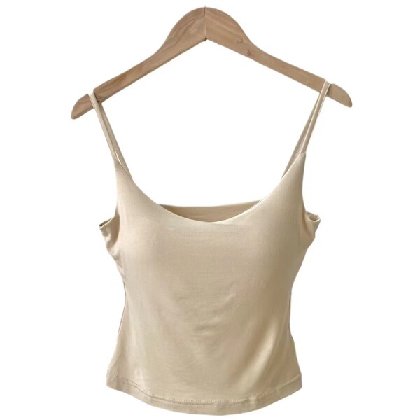Make something out of nothing!External bra inner strap vest comes…