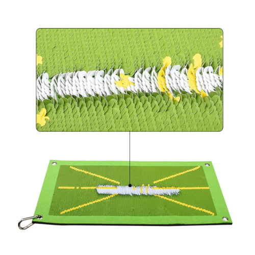 Cross-border new Golf Swing Trajectory Mat, Golf Swing Practice Mat, Ball Impact Direction Detection Mat