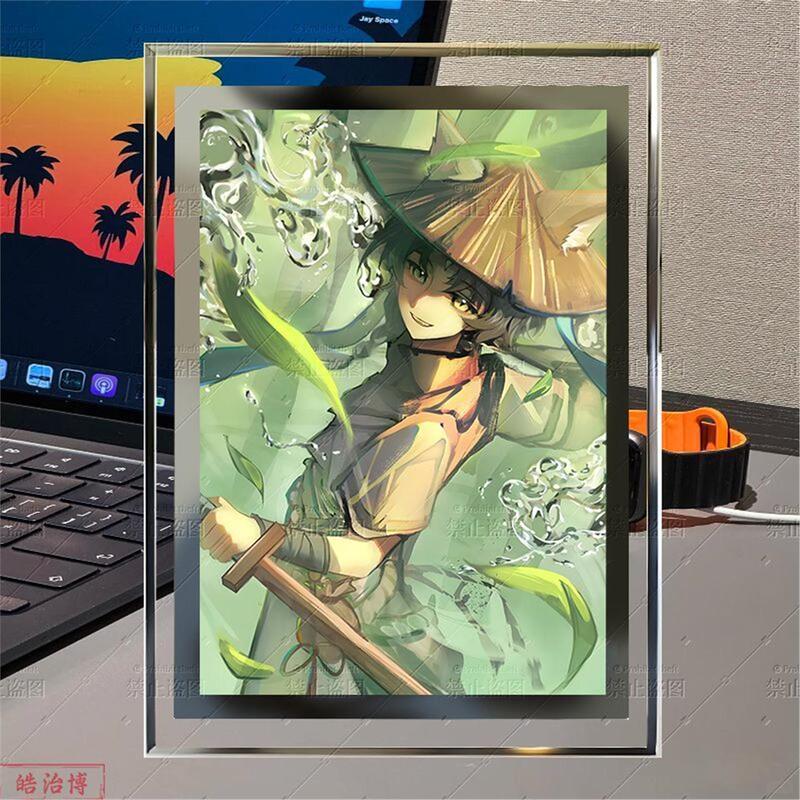 Crystal Glass Photo Frame Empty Frame 5inch 6inch 7inch Transparent Frame Decoration Pet Memorial