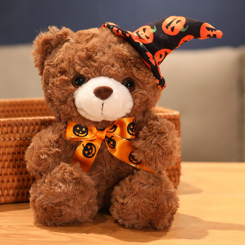 国境を越えたハロウィーンの熊人形ハロウィーンの装飾品のアイデアはテディベアのぬいぐるみを責める|undefined