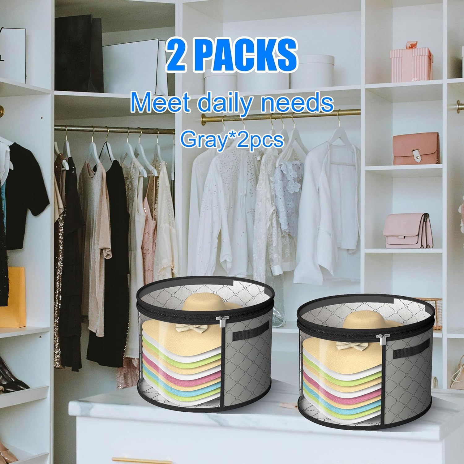 국경 간 모자 보관통, 가정용 의류, 모자 및 장난감 보관 가방, 접이식 방진 잔해물 보관 가방 유물